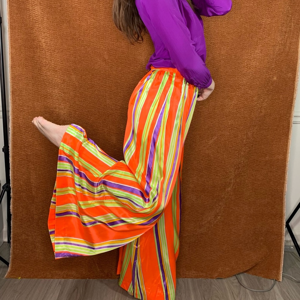 Handmade vintage parachute pants, size 30”